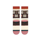 Stance Mistling Toes Crew Socks-Dusty Rose