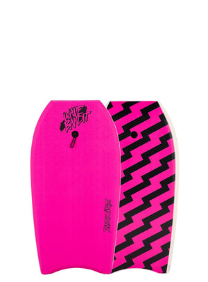 Wave Bandit Shockwave 42" Bodyboard-Pink 22