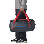 Patagonia Black Hole Duffel 55L Bag-Smolder Blue w/Amanita Red