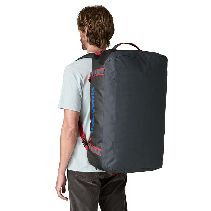 Patagonia Black Hole Duffel 70L Bag-Smolder Blue/Amanita Red
