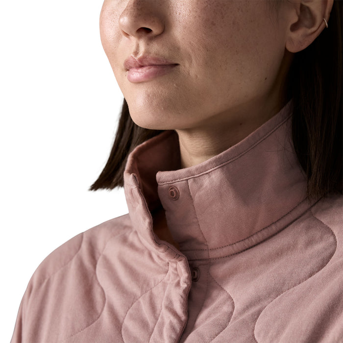 Patagonia Daily Quilted Snap-T P/O Jacket-Stingray Mauve