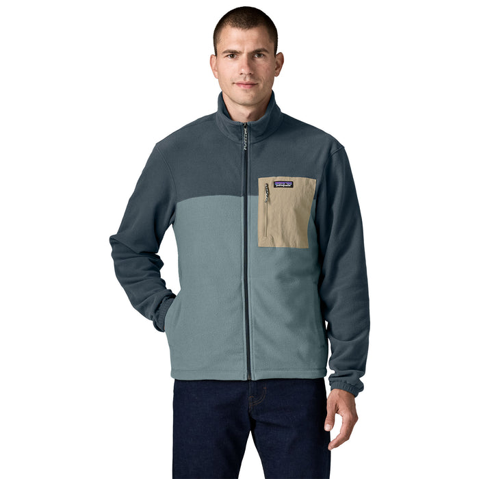 Patagonia Micro D Patch Pocket Jacket-Blue Sage