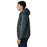 Patagonia Diamond Quilted Bomber Hooded Jacket-Summit Blue