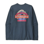 Patagonia Great Waves Responsibili-Tee L/S Shirt-Summit Blue