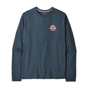 Patagonia Great Waves Responsibili-Tee L/S Shirt-Summit Blue