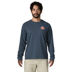 Patagonia Great Waves Responsibili-Tee L/S Shirt-Summit Blue