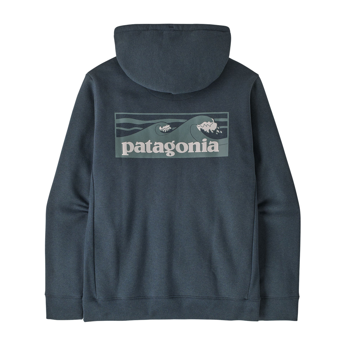 Patagonia Boardshort Logo Uprisal Hooded Sweatshirt-Summit Blue