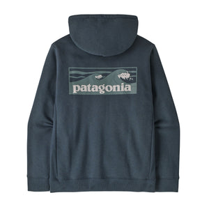 Patagonia Boardshort Logo Uprisal Hooded Sweatshirt-Summit Blue