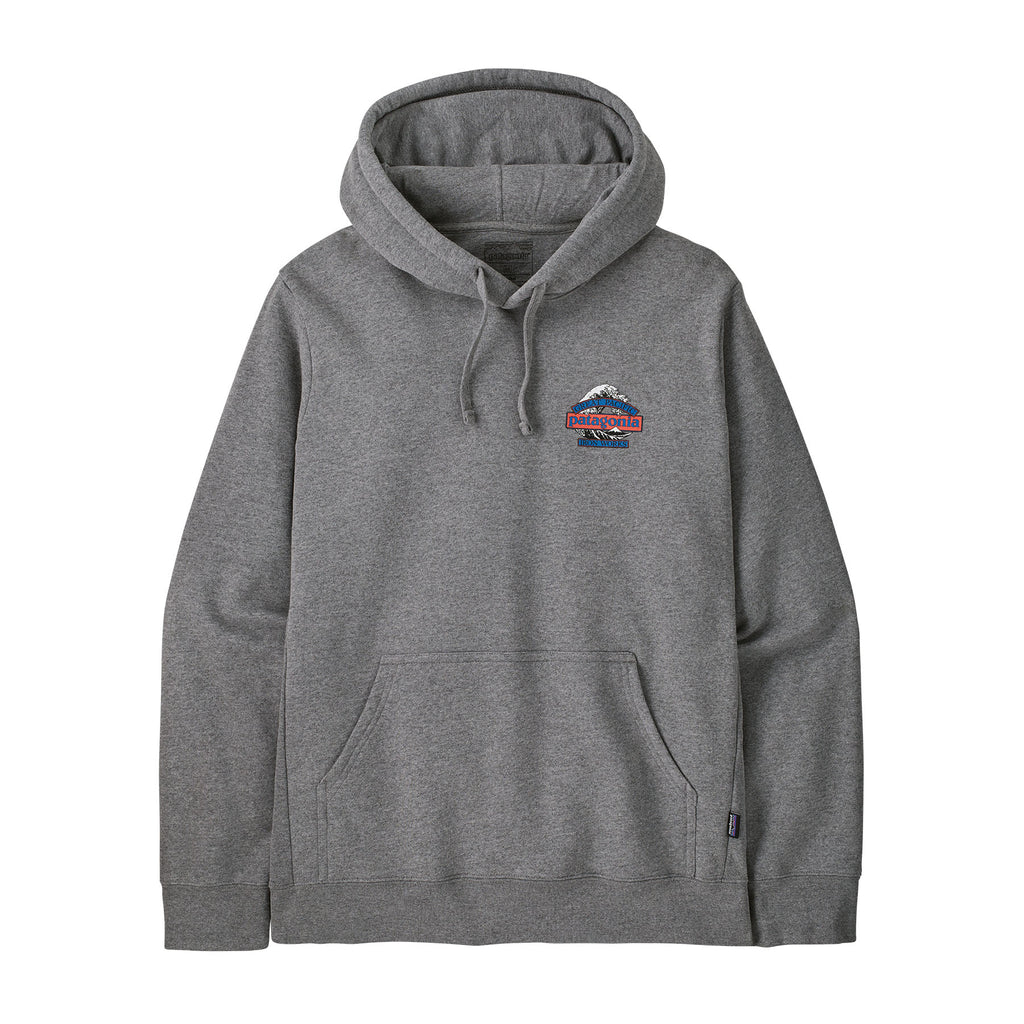 Patagonia Great Waves Uprisal Hooded Sweatshirt-Gravel Heather
