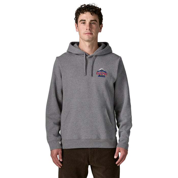 Patagonia Great Waves Uprisal Hooded Sweatshirt-Gravel Heather