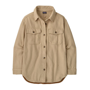 Patagonia Fjord Loft Overshirt L/S Shirt-Tundra Twill: Oar Tan