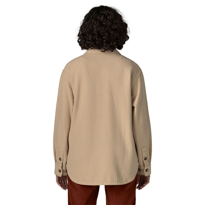 Patagonia Fjord Loft Overshirt L/S Shirt-Tundra Twill: Oar Tan