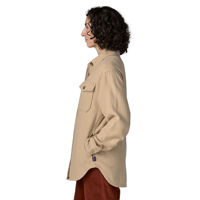 Patagonia Fjord Loft Overshirt L/S Shirt-Tundra Twill: Oar Tan