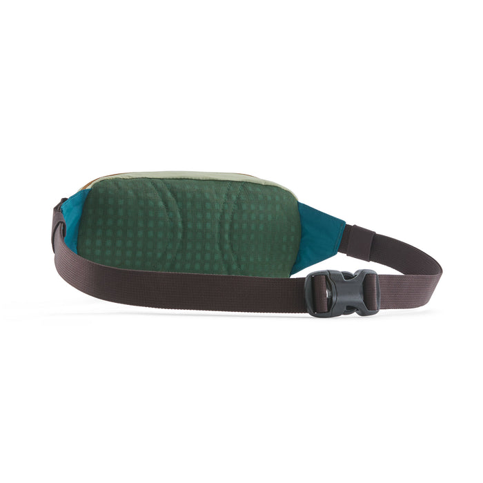 Patagonia Terravia Mini Hip Bag-Patchwork: Snowmelt Blue