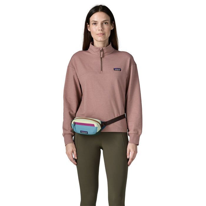 Patagonia Terravia Mini Hip Bag-Patchwork: Snowmelt Blue
