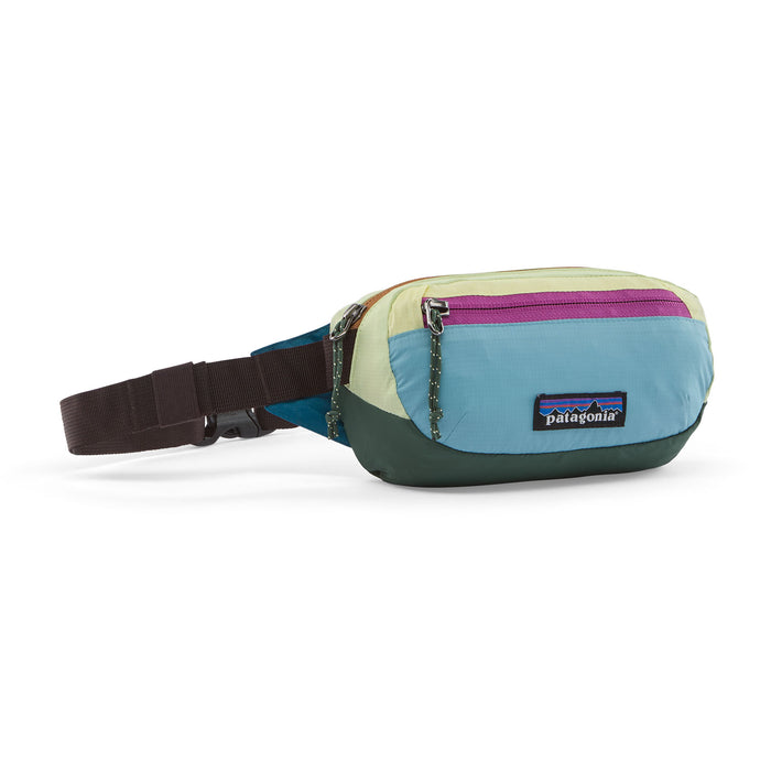 Patagonia Terravia Mini Hip Bag-Patchwork: Snowmelt Blue