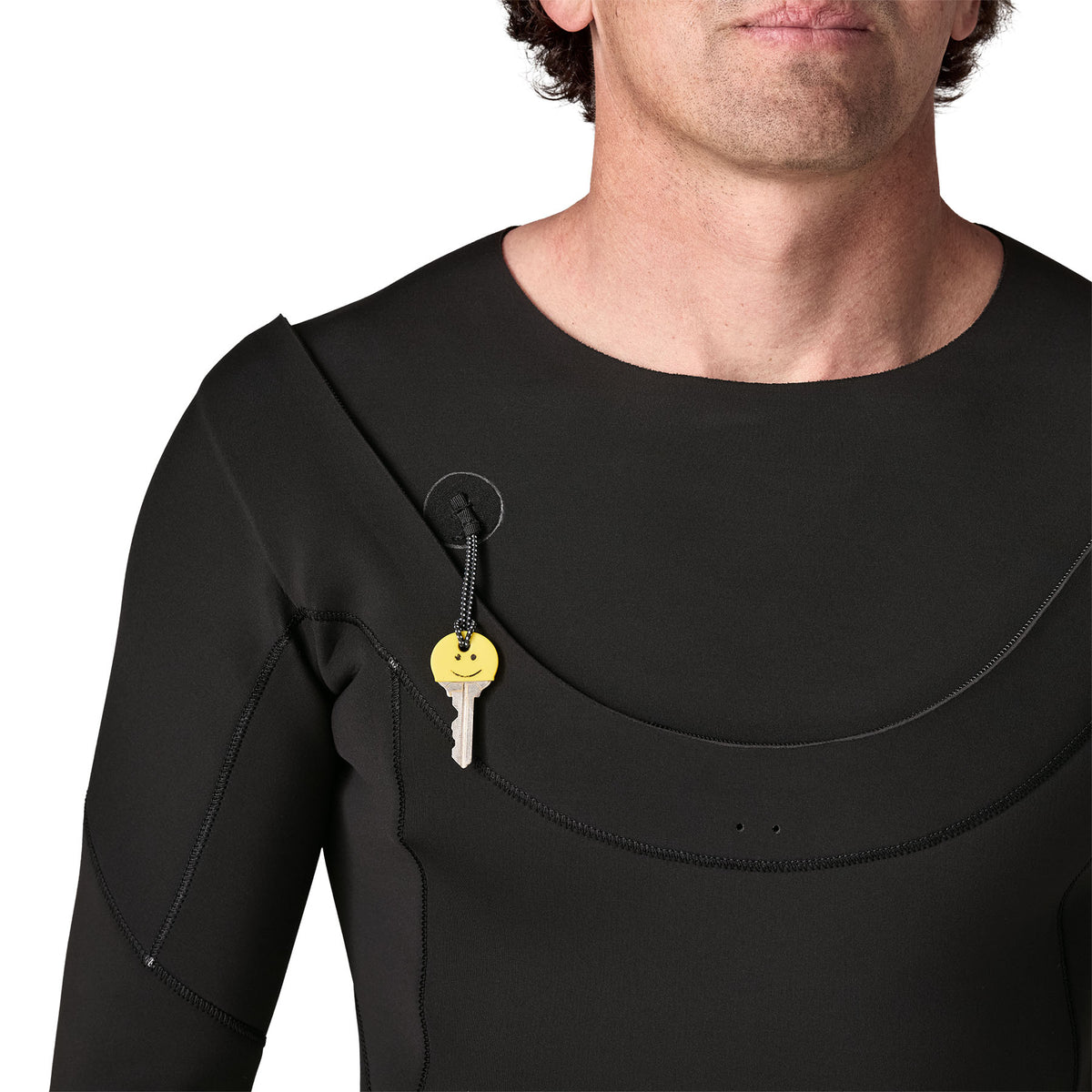 Patagonia M's Regulator 3/2 U-Zip Wetsuit-Black