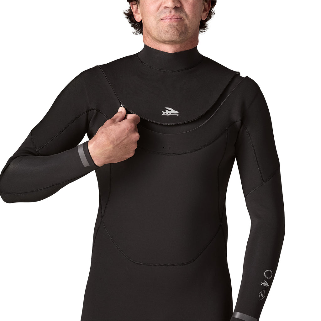 Patagonia M's Regulator 3/2 U-Zip Wetsuit-Black