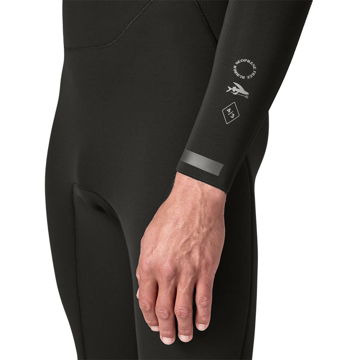 Patagonia Regulator 4/3 U-Zip Wetsuit-Black