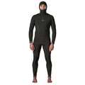 Patagonia Regulator 4/3 Hooded U-Zip Wetsuit-Black