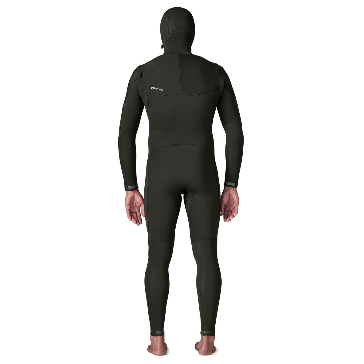 Patagonia Regulator 4/3 Hooded U-Zip Wetsuit-Black
