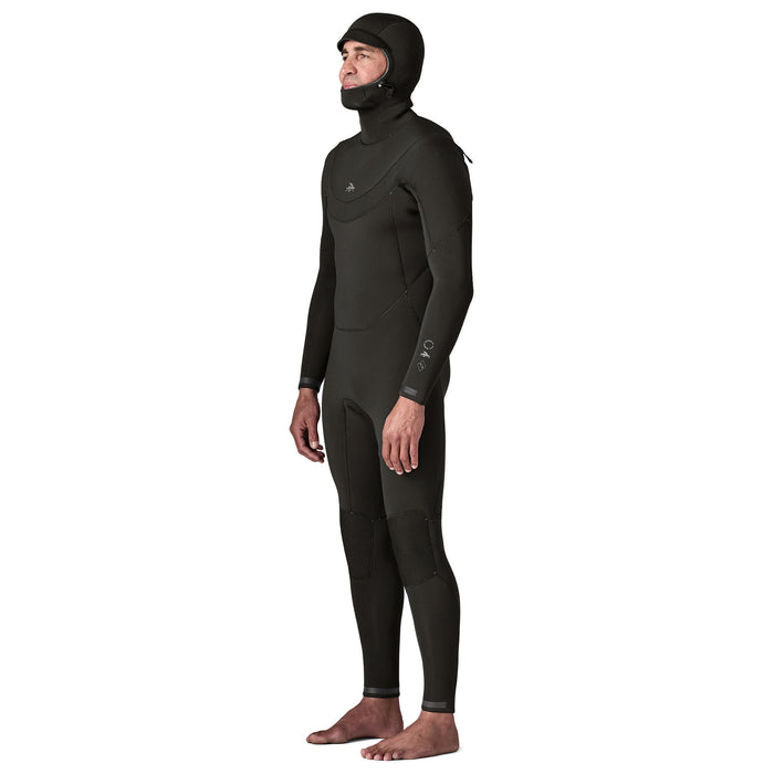 Patagonia Regulator 4/3 Hooded Wetsuit-Black
