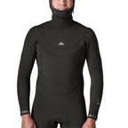 Patagonia Regulator 4/3 Hooded U-Zip Wetsuit-Black