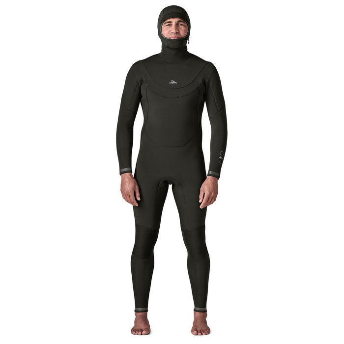 Patagonia Regulator 4/3 Hooded Wetsuit-Black
