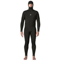 Patagonia Regulator 5/4 Hooded U-Zip Wetsuit-Black