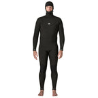 Patagonia Regulator 5/4 Hooded U-Zip Wetsuit-Black