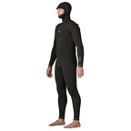 Patagonia Regulator 5/4 Hooded U-Zip Wetsuit-Black