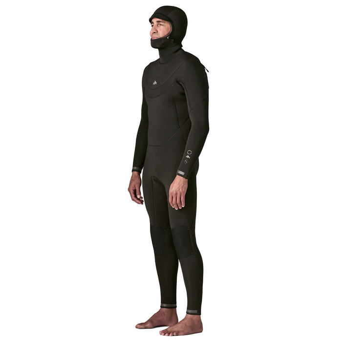 Patagonia Regulator 6/5 Hooded Wetsuit-Black