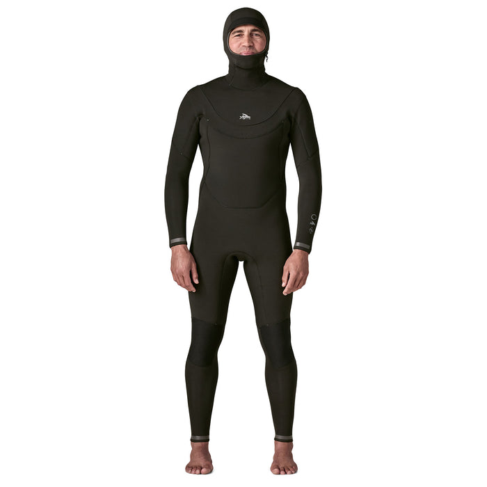 Patagonia Regulator 6/5 Hooded Wetsuit-Black