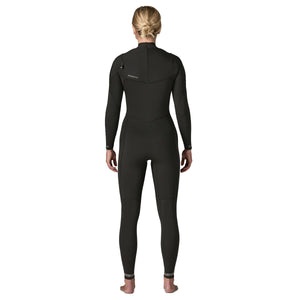 Patagonia W's Regulator 3/2 U-Zip Wetsuit-Black— Alternate View