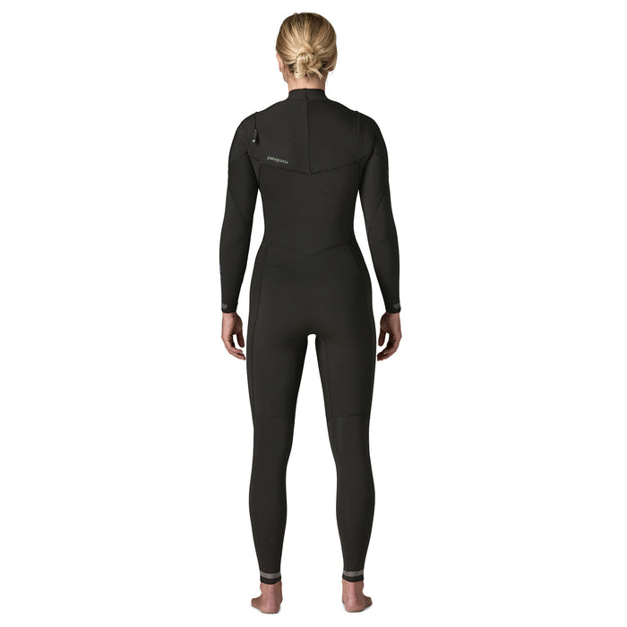 Patagonia W's Regulator 3/2 U-Zip Wetsuit-Black