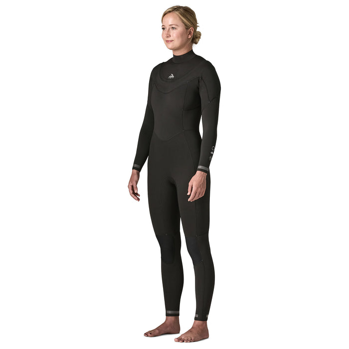 Patagonia W's Regulator 3/2 U-Zip Wetsuit-Black