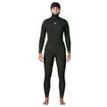 Patagonia W's Regulator 5/4 Hooded U-Zip Wetsuit-Black