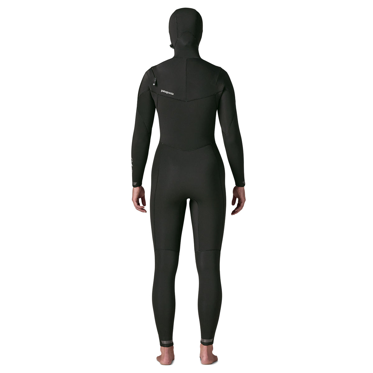 Patagonia W's Regulator 5/4 Hooded U-Zip Wetsuit-Black