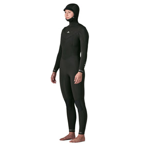 Patagonia W's Regulator 5/4 Hooded Wetsuit-Black— Alternate View