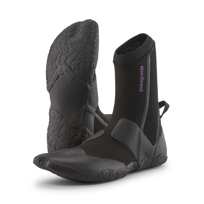 Patagonia Regulator 3mm Split Toe Booties-Black