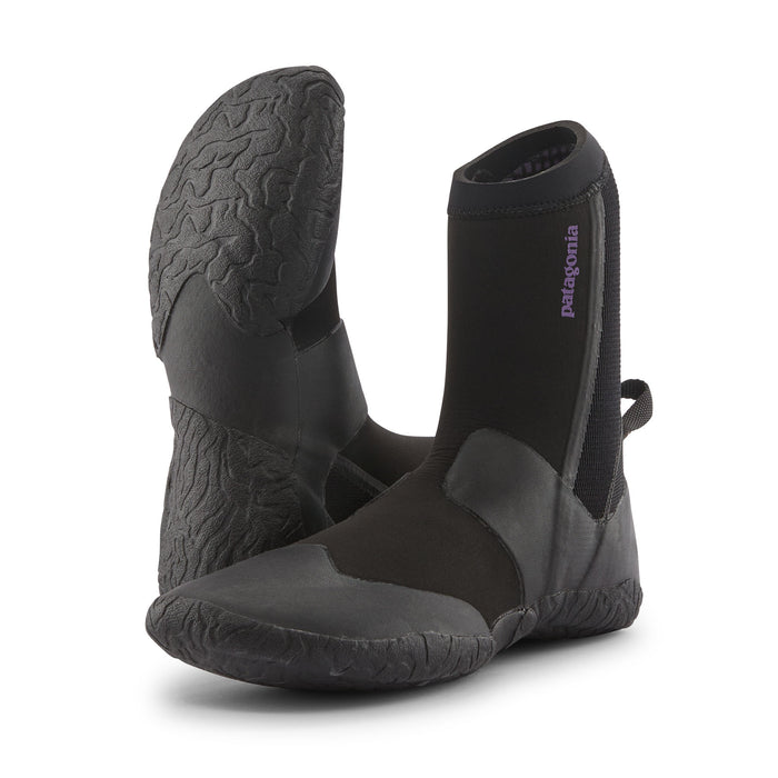 Patagonia Regulator 5mm Round Toe Booties-Black