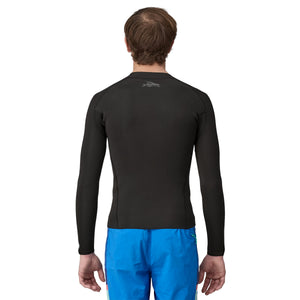 Patagonia Yulex Regulator Lite FZ L/S Top-Black— Alternate View