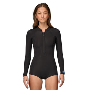 Patagonia W's Yulex Regulator Lite L/S Springsuit-Black