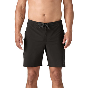 Patagonia Hydrolock Stitched 18 in Boardshorts-Black— Alternate View