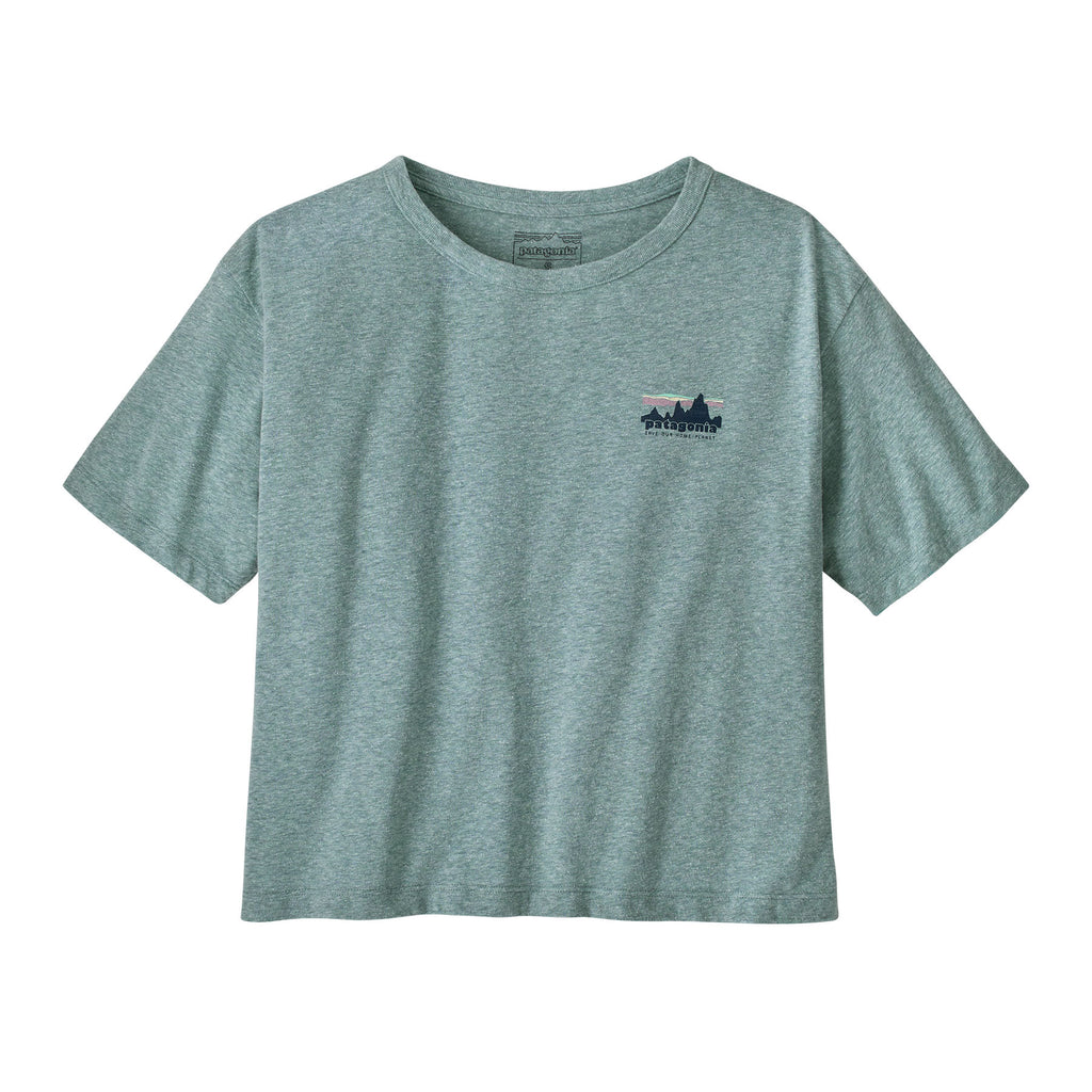 Patagonia 73 Skyline Easy Cut Responsibili-Tee-Blue Sage