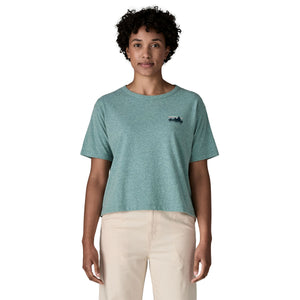 Patagonia 73 Skyline Easy Cut Responsibili-Tee-Blue Sage