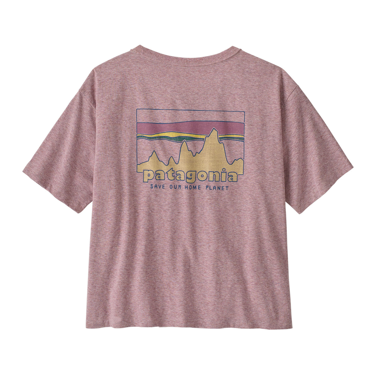 Patagonia 73 Skyline Easy Cut Responsibili-Tee-Quiet Violet