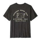 Patagonia Repair Shop Tee-Ink Black