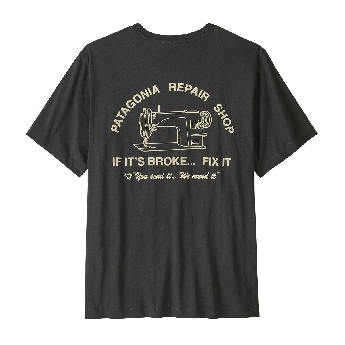 Patagonia Repair Shop Tee-Ink Black