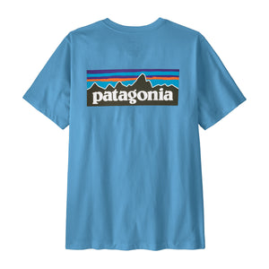 Patagonia P-6 Logo Tee-Shore Blue